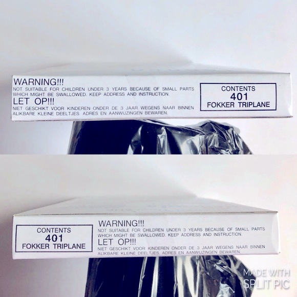 3/$15 NEW 3D Puzzle Miniature Wooden Aircraft Airplane Model 401 FOKKER TRIPLANE - Picture 7 of 16